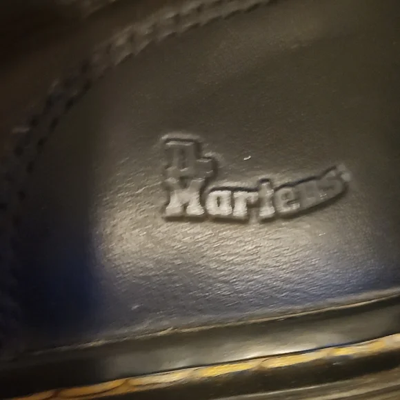 Doc Martens Black Lace-Up Boots - Picture 2 of 4